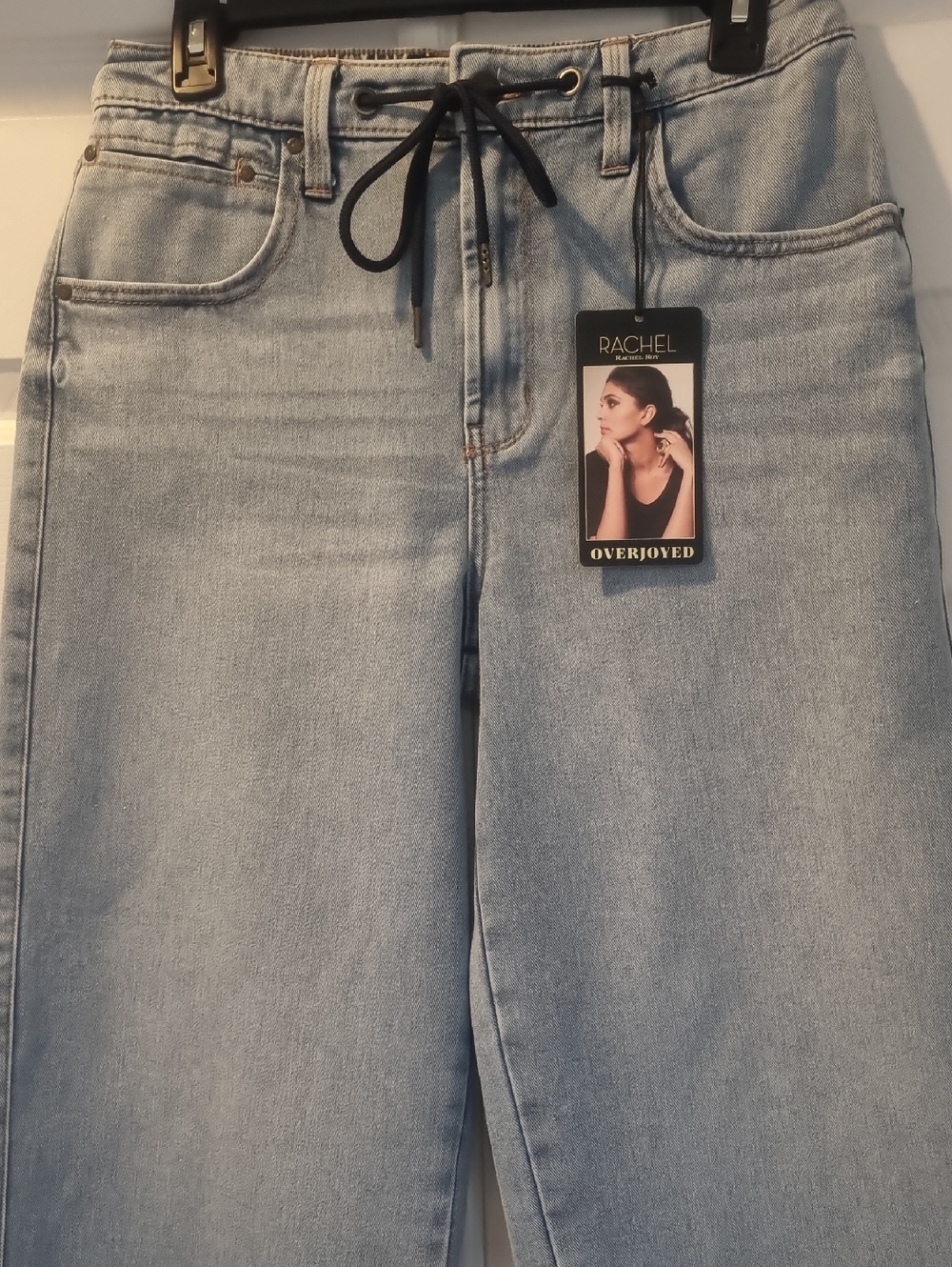 RACHEL By Rachel Roy Overjoyed Cropped High Rise Jeans Blue Size 8/29 - Picture 7 of 13